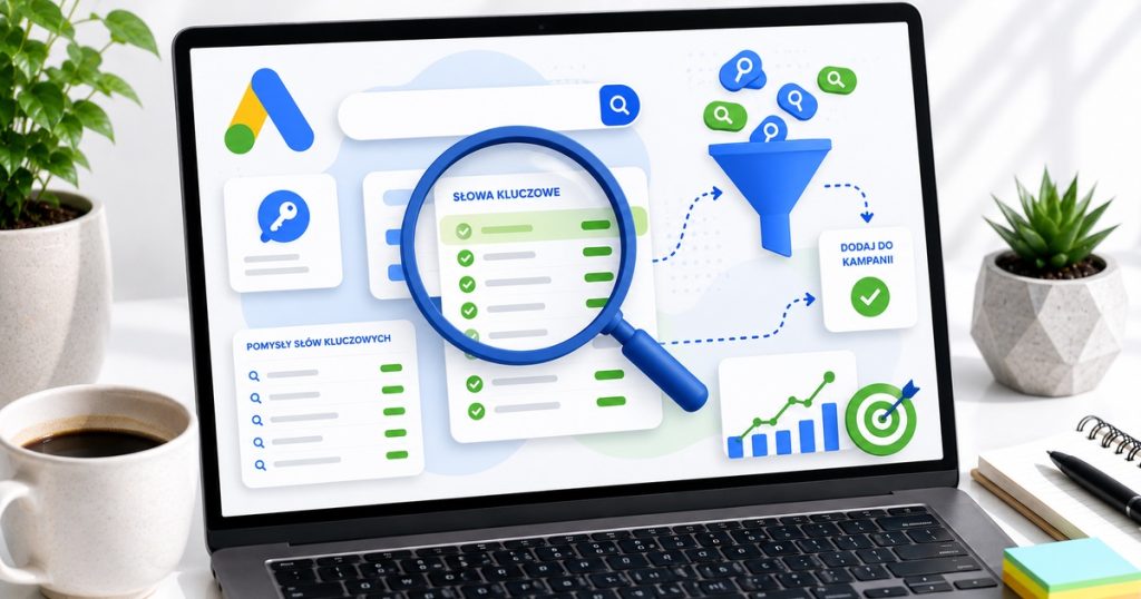 Słowa kluczowe Google Ads – jak dobierać skutecznie