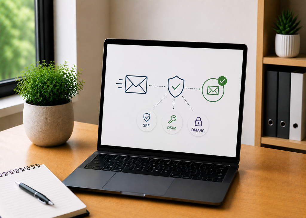 Dostarczalność e-maili – SPF, DKIM, DMARC krok po kroku