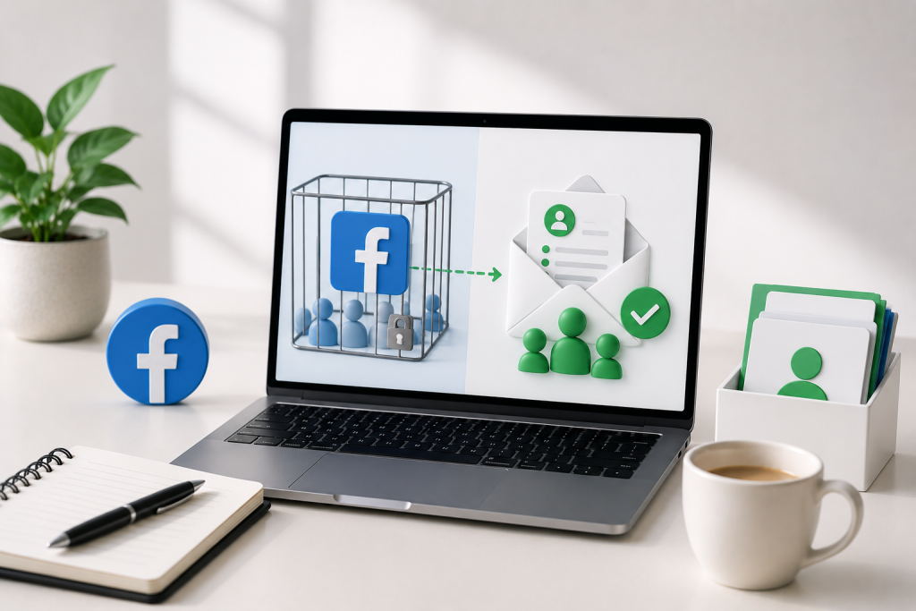 Facebook nie jest Twoją bazą klientów