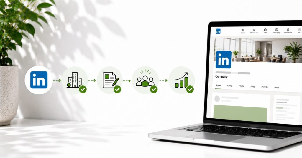 Profil firmowy na LinkedIn – jak prowadzić krok po kroku