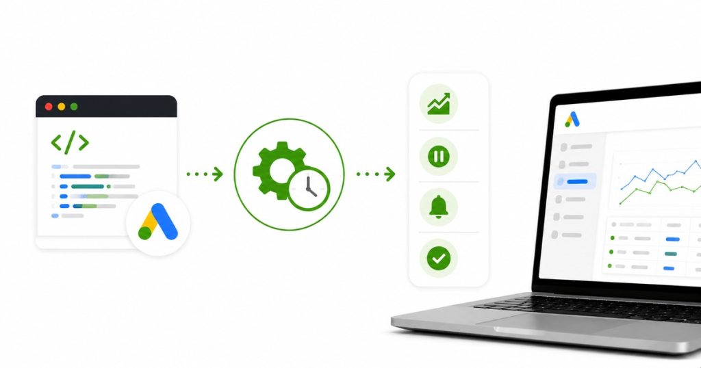 Skrypty Google Ads – automatyzacja konta bez programisty