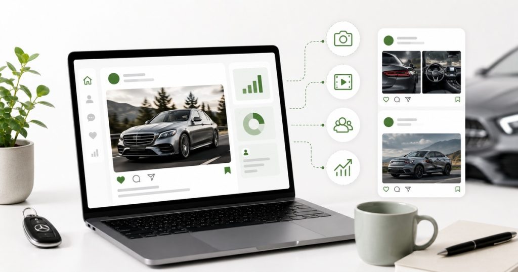 Social media dla motoryzacji – komis, warsztat, dealer