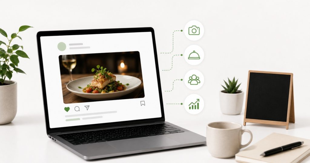 Social media dla restauracji – Instagram krok po kroku